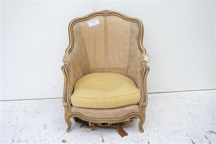 Sillon Estilo Frances Luis Xv Patinado