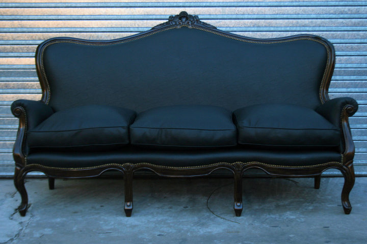 Sofa Sillon Estilo Colonial Ingles De 3 Cuerpos