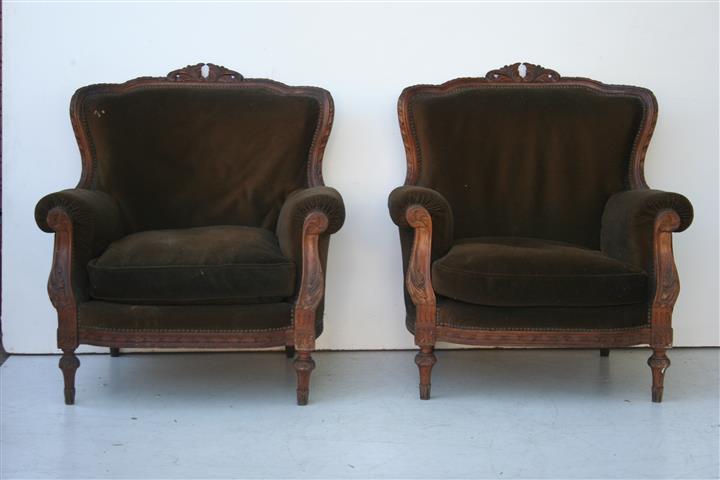 Juego De Living Frances Luis Xv Sofa Sillones