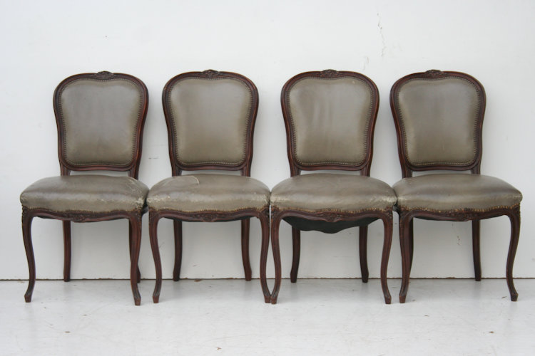 Juego De 4 Sillas Estilo Frances Luis Xvi Comedor