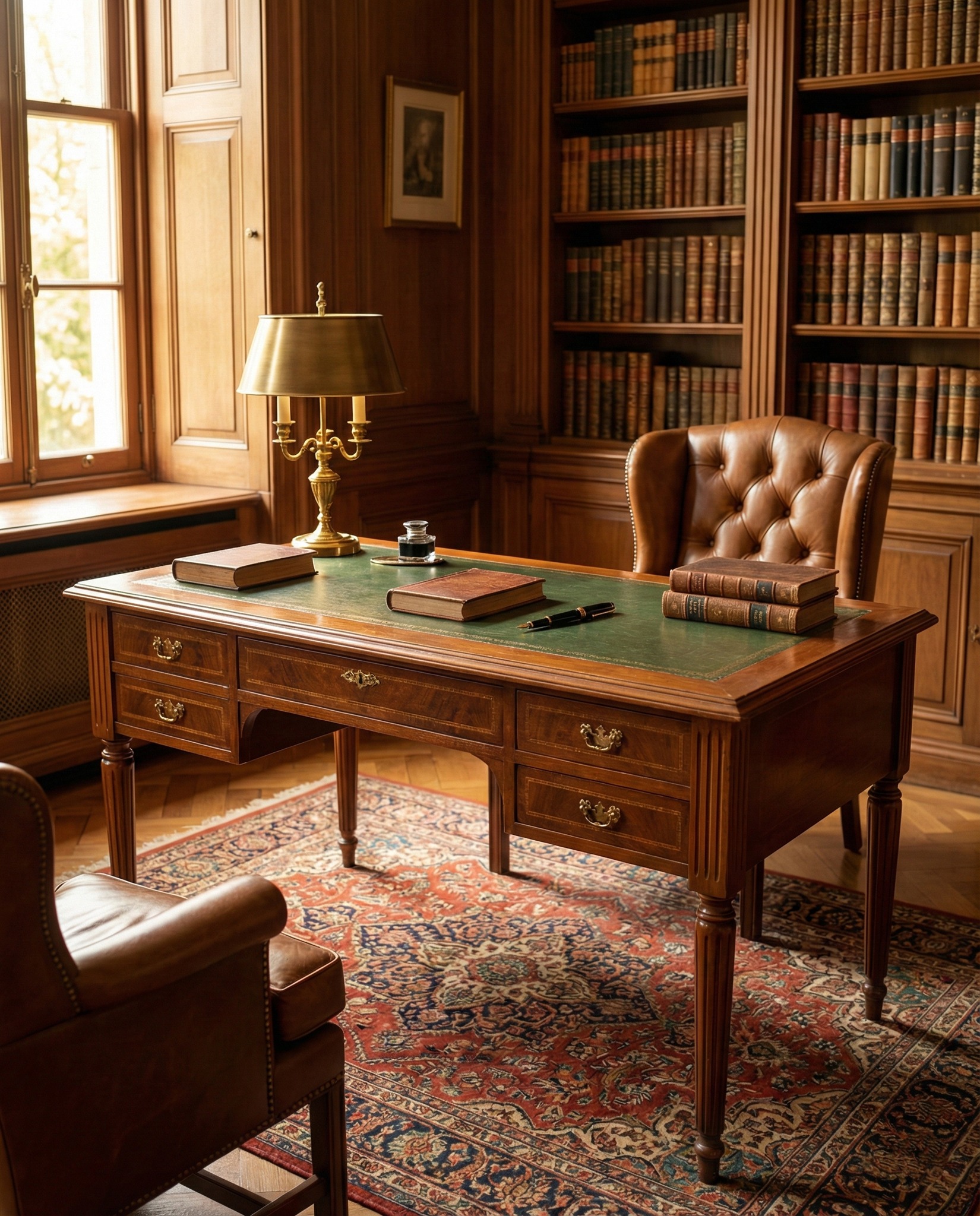 Escritorio estilo francés Luis XVI